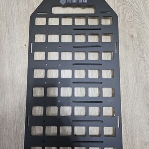 Black Tactical Mounting Panel